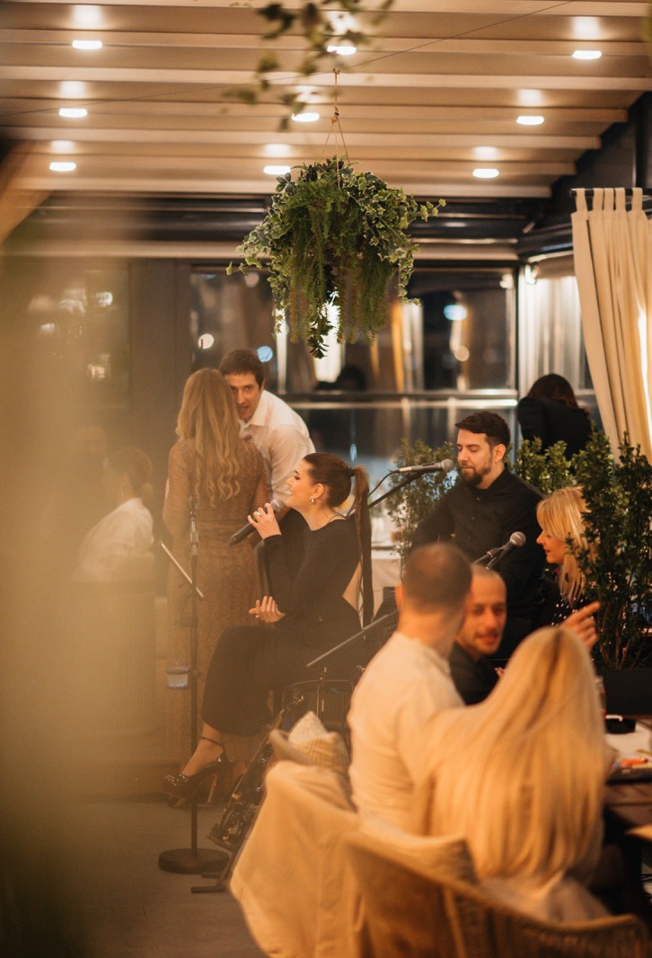 Live music evening at Heritage Rooftop restaurant