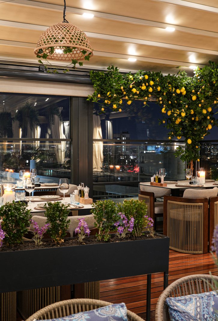 Heritage Rooftop Restaurant terrace ambience